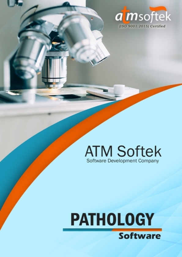 Pathology Management Software Landing Page