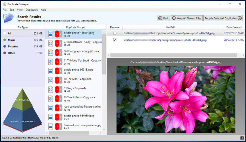 Wide Angle Duplicate Sweeper Landing Page