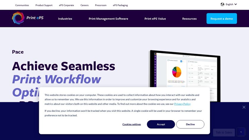 ePS Pace Landing Page