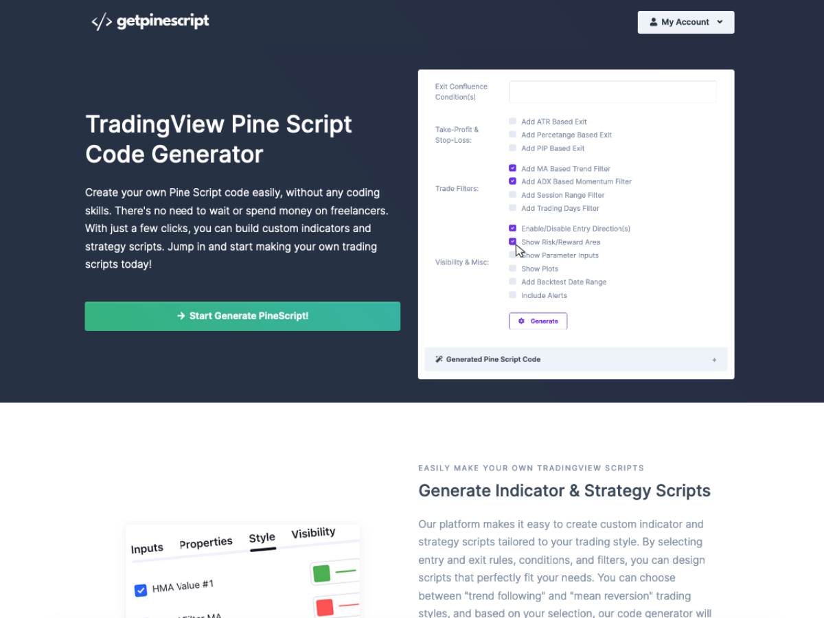 GetPineScript GetPineScript - Main Page