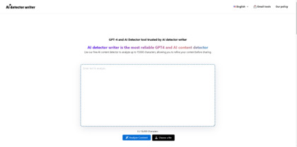 AI Detector Writer image