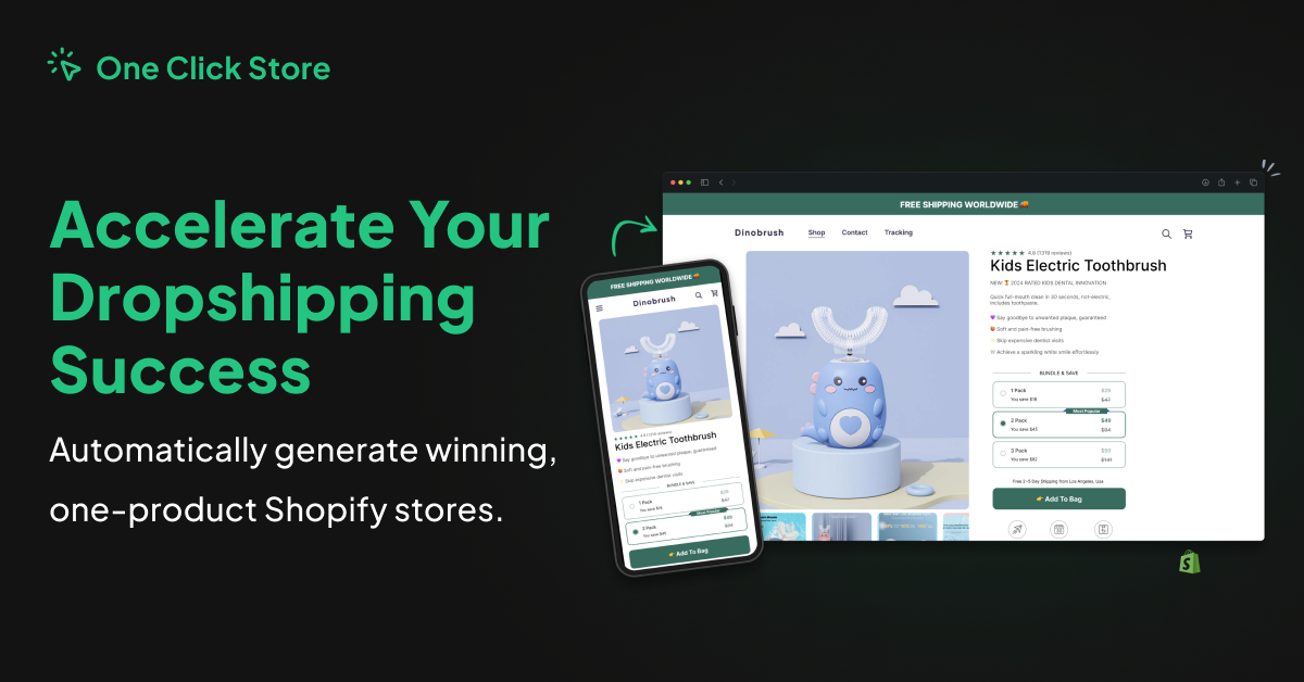 One Click Store App 