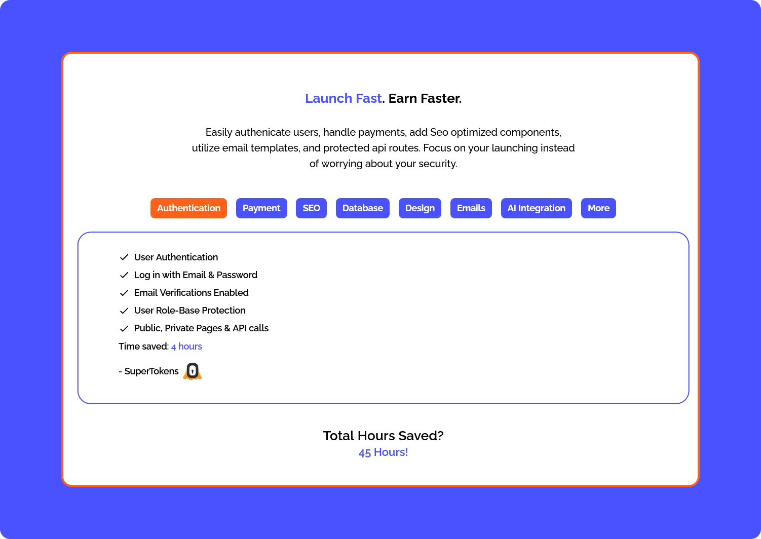 SwiftySaas Feature Stack