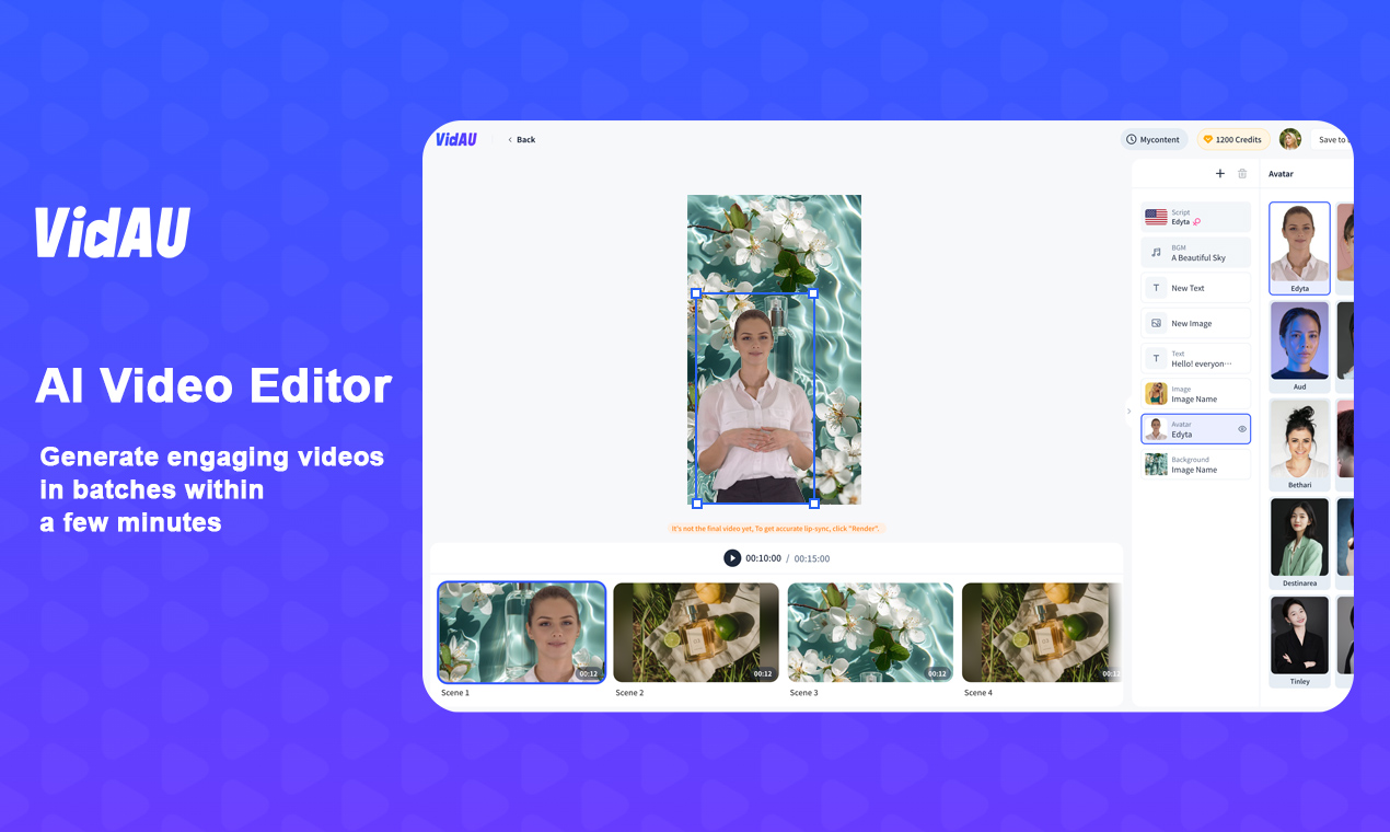 VidAU AI VidAU - AI Video Editor