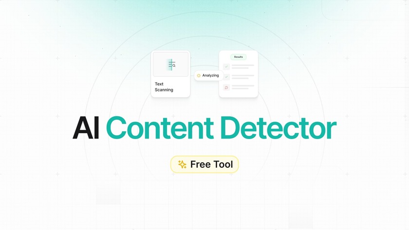 AI Content Detector by Leap AI Landing Page