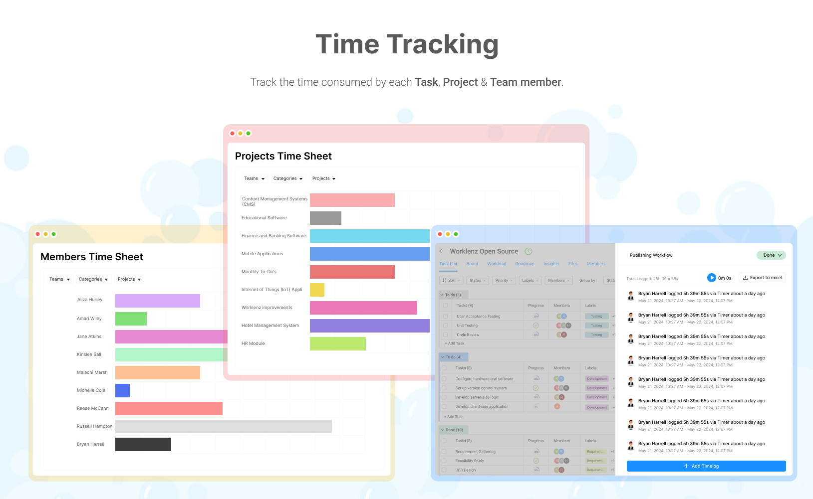 Worklenz Worklenz - Time Tracking 