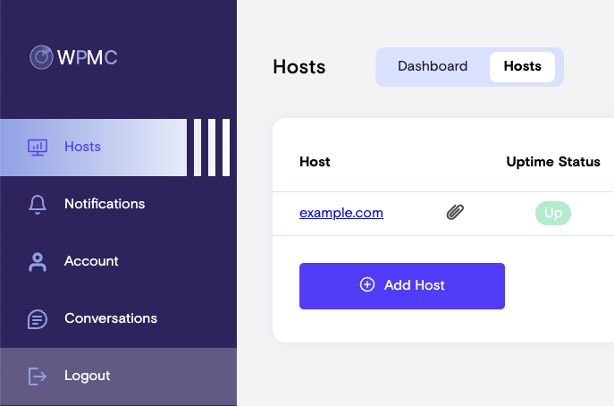 WPMissionControl Dashboard Overview