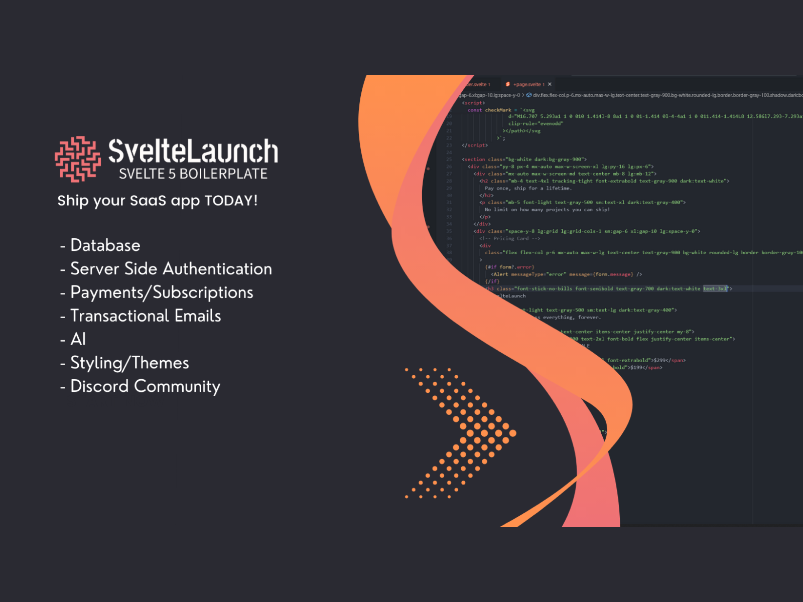 SvelteLaunch.io 