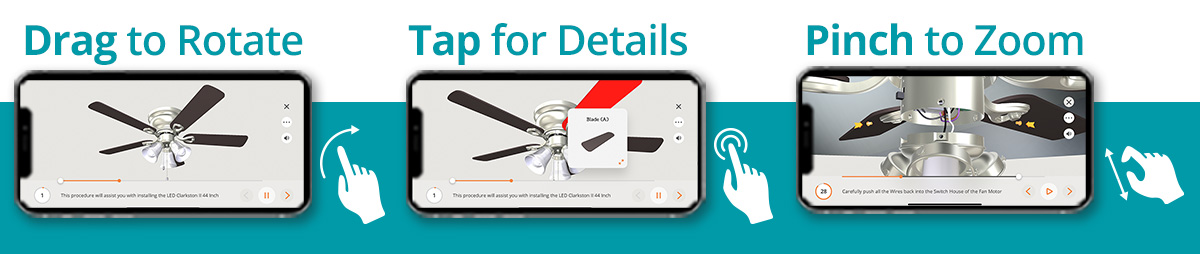 BILT App Clear, interactive instructions