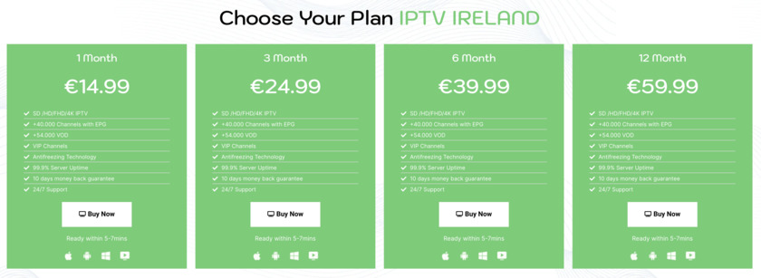 IPTV Provider Irish IPTV IRELAND Subscription