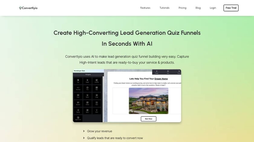 Convertlyio Landing Page