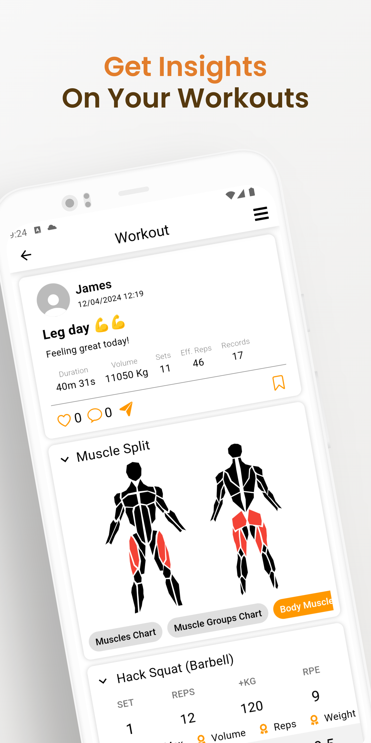 SocialPump App Get insights on your workouts