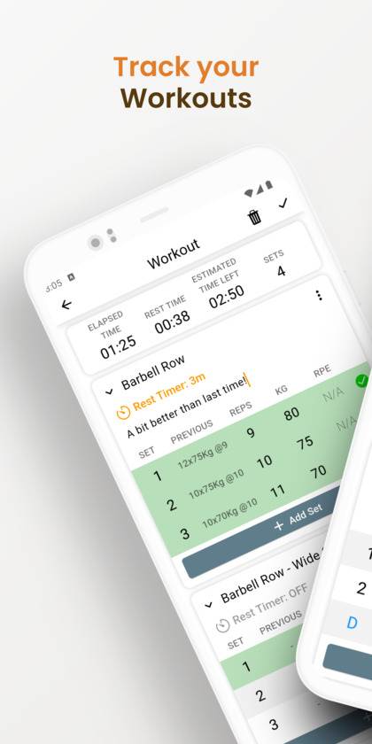 SocialPump App Track your workouts
