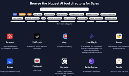 SalesToolsAI.Top screenshot