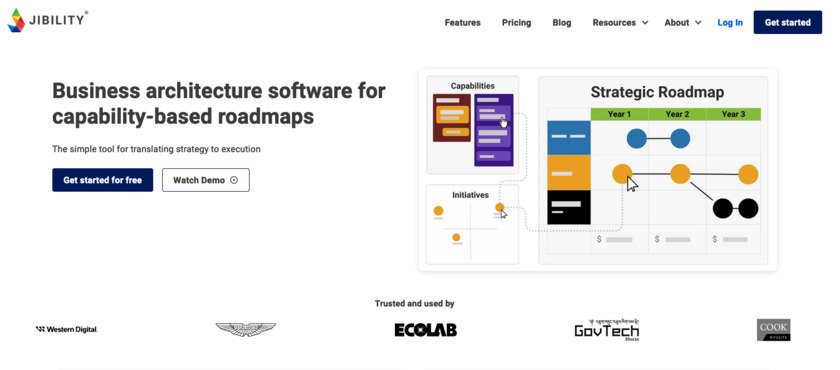 Jibility Landing Page