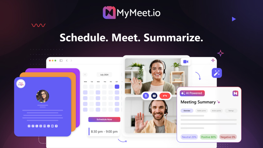 MyMeet.io Landing Page