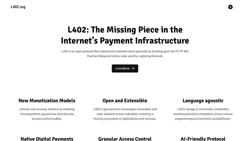 L402.org Landing Page
