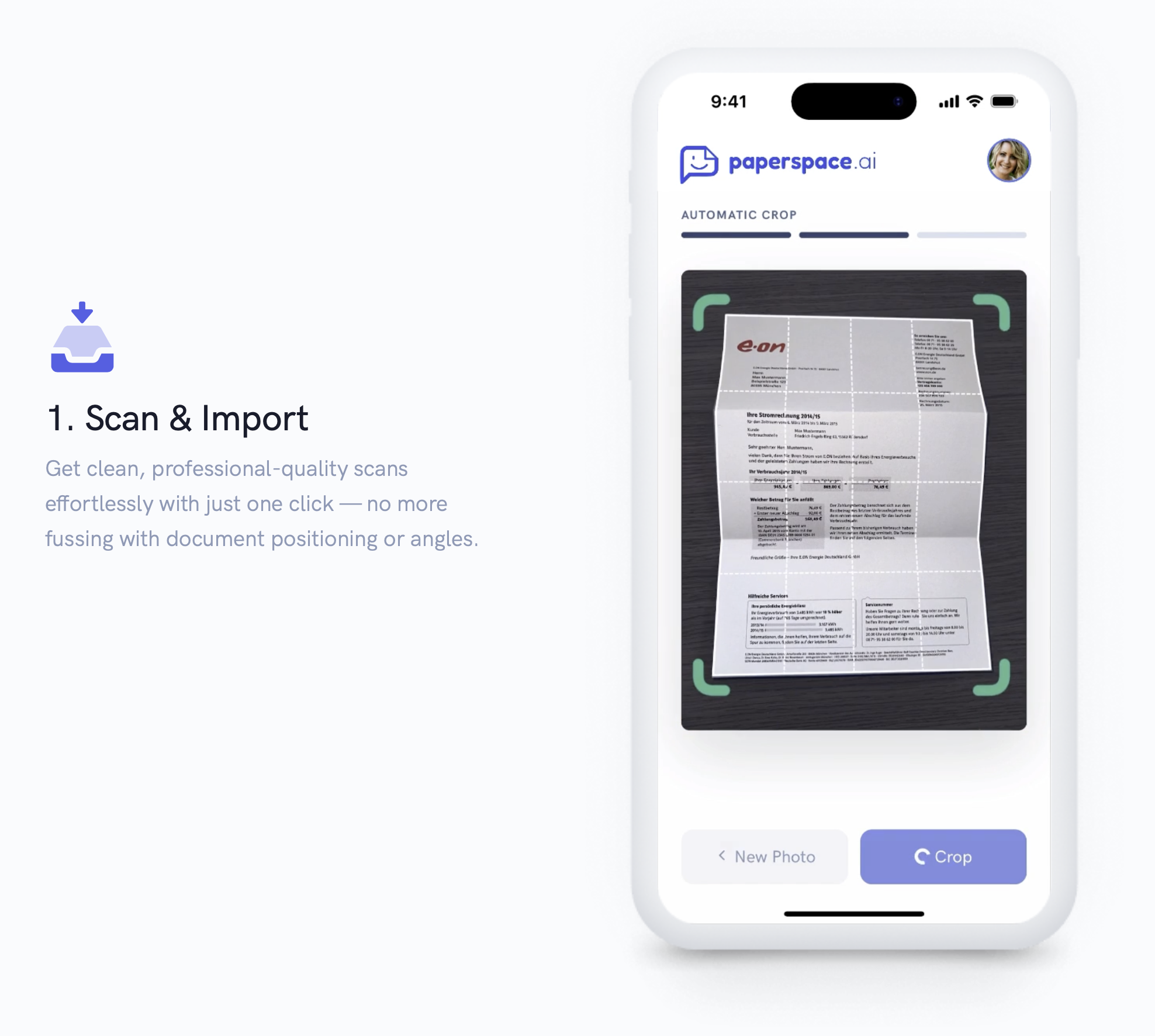 PaperSpace.ai Mobile App - Scanner