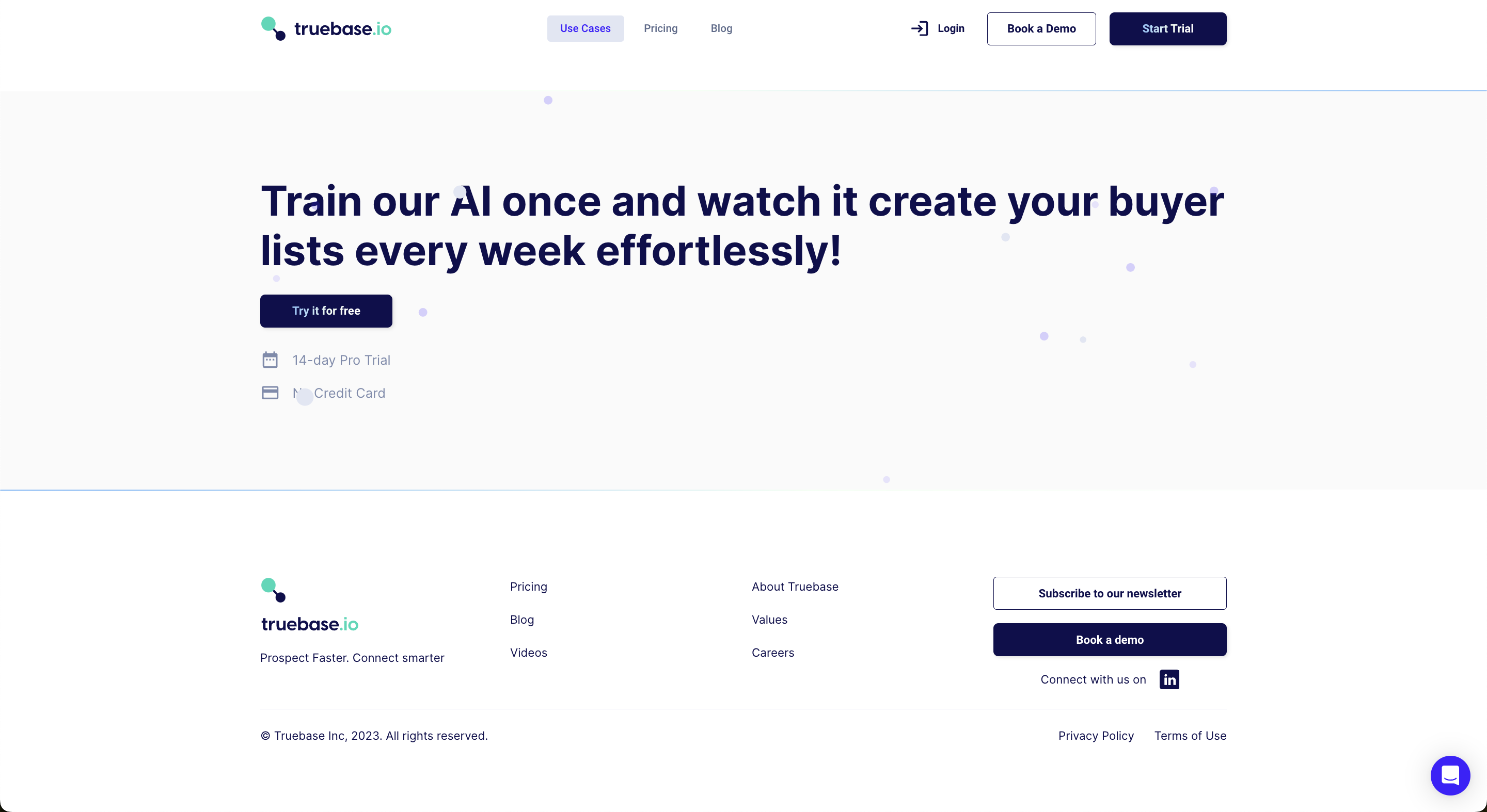Truebase.io List Building on Autopilot