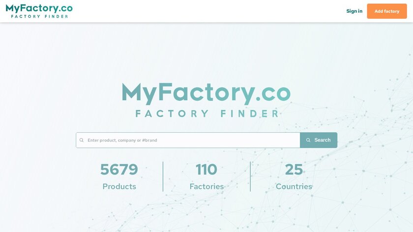 MyFactory.co Landing Page