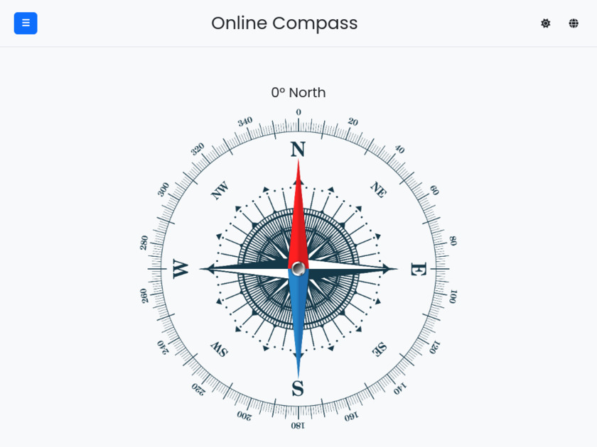 OnlineCompass.io Landing Page