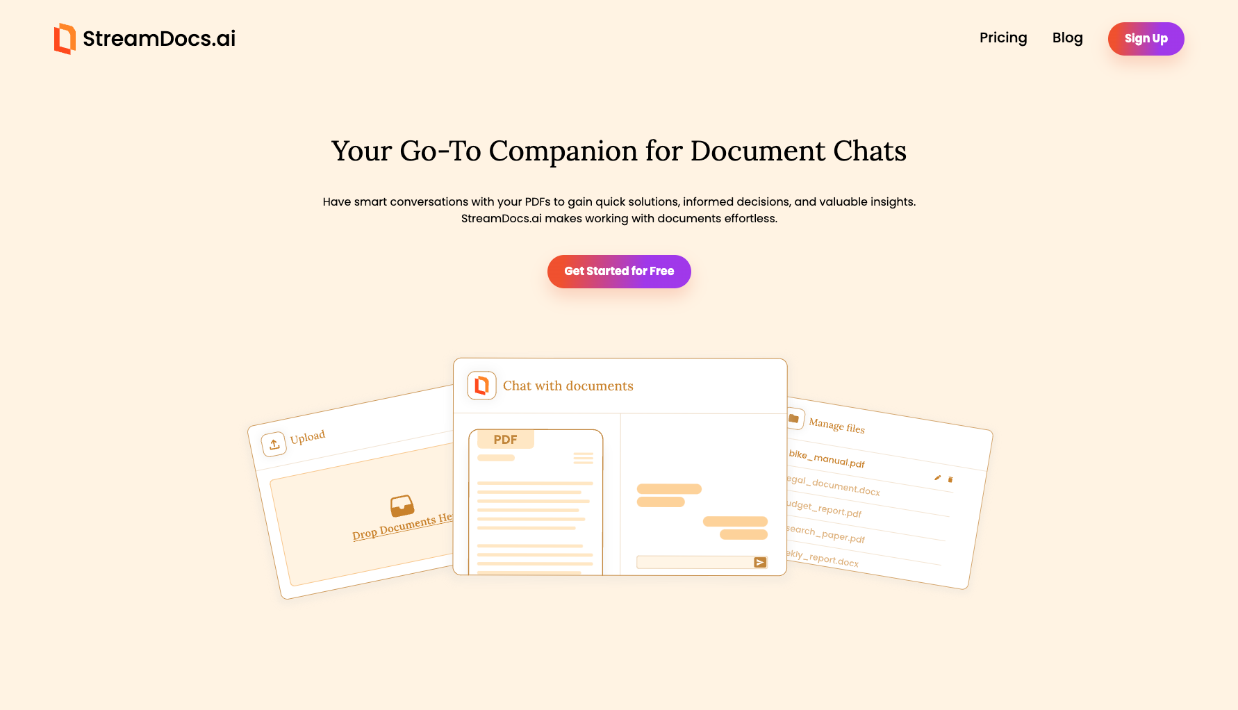 StreamDocs Online 