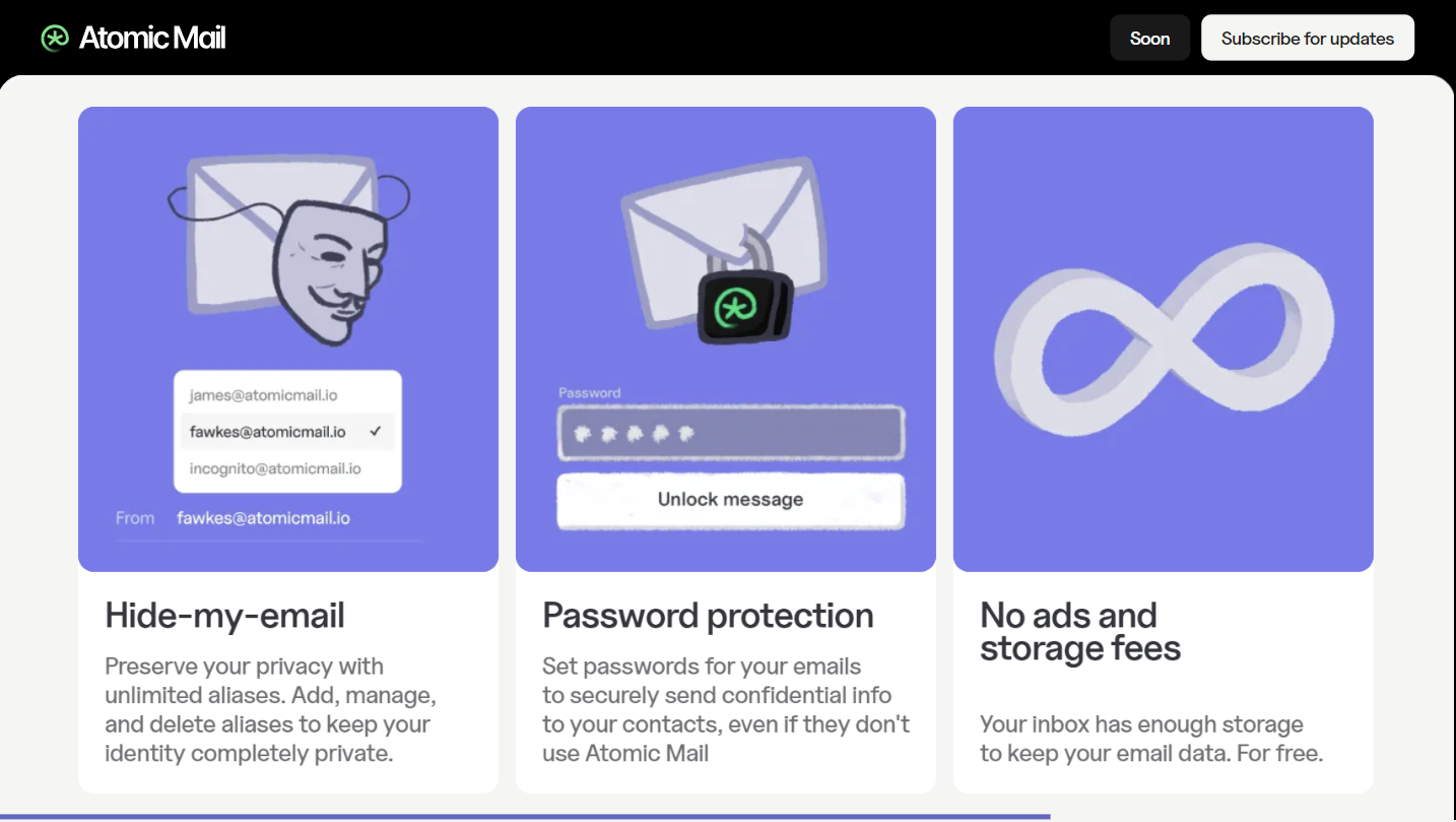 AtomicMail.io 