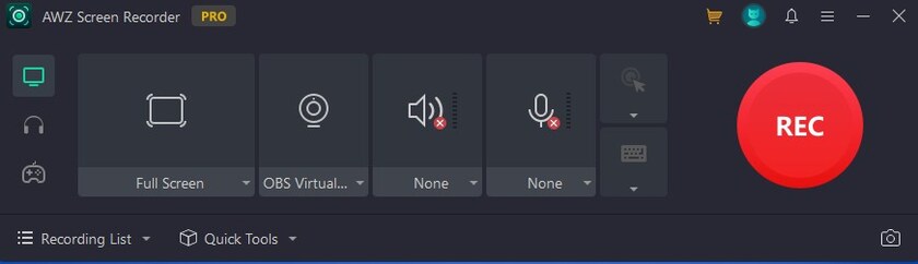 AWZ Mac Screen Recorder Landing Page