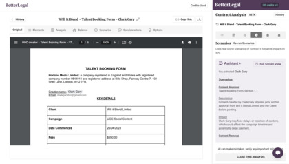 BetterLegal Assistant image