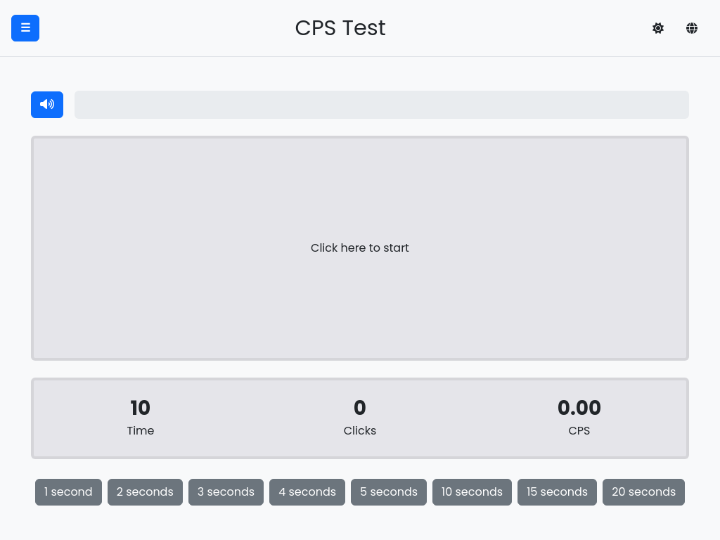 CPS Tests CPS Test