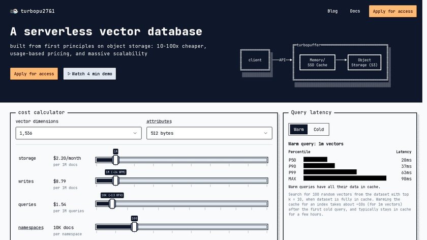 turbopuffer Landing Page