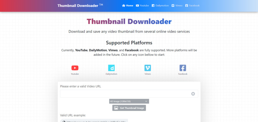 ThumbnailDownloader.net ThumbnailDownloader