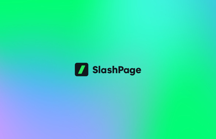 SlashPage Landing Page