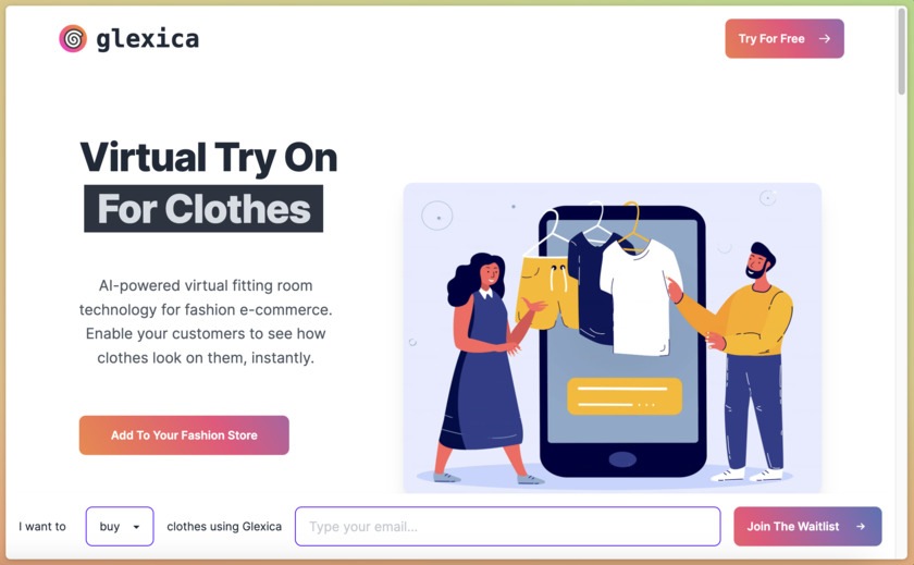 Glexica Virtual Try On for Clothes