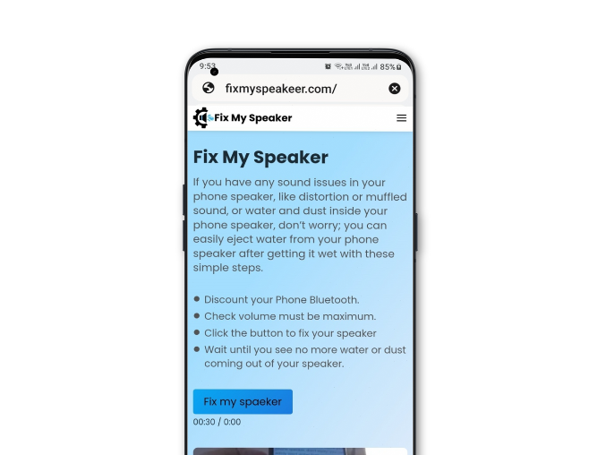 Fix My Speaker 
