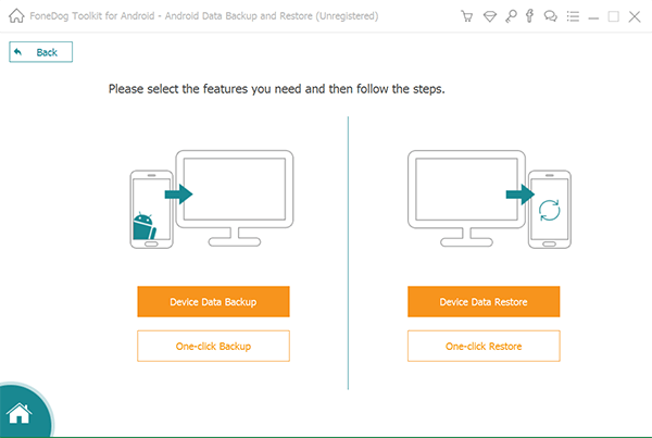 FoneDog Android Data Backup & Restore backup and restore