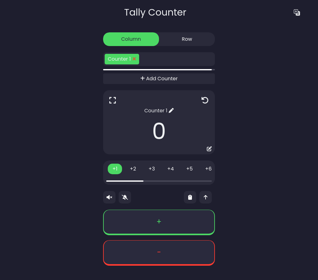 Tally Counter 