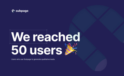 Subpage.co screenshot