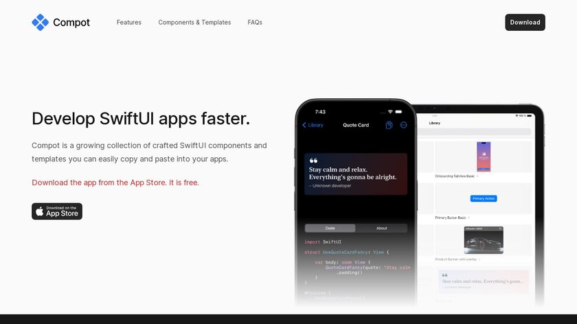 Compot Landing Page