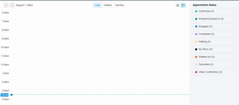 EaseCare Clarity Main Dashboard