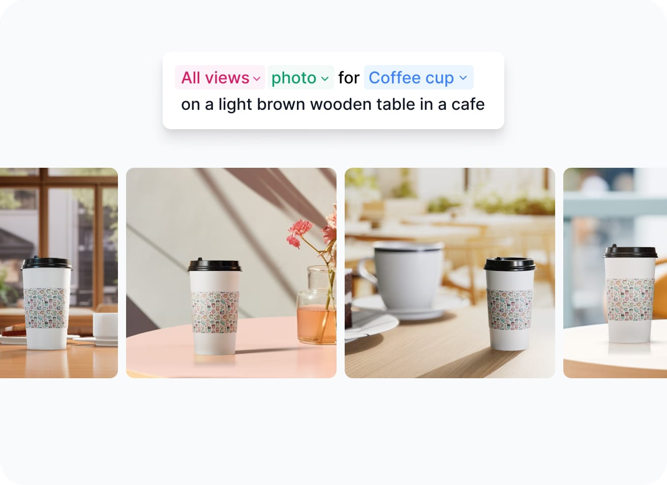 Kartiv Create images and videos in different angles using the Wizard tool