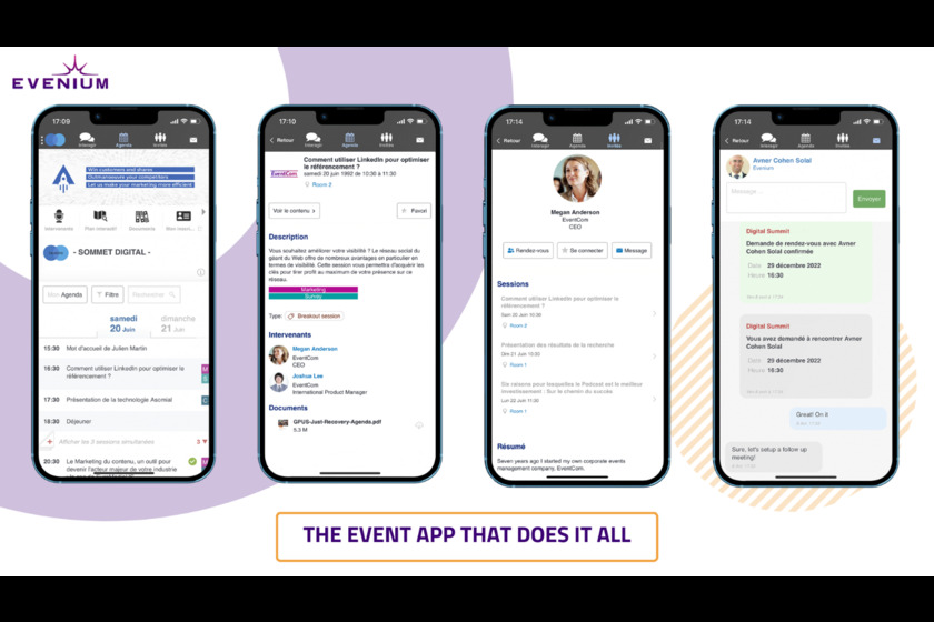 Evenium The Event App that does it all