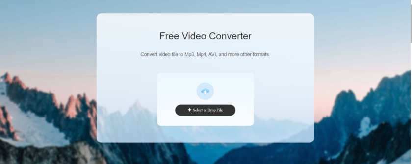 FoneDog Free Video Converter Landing Page