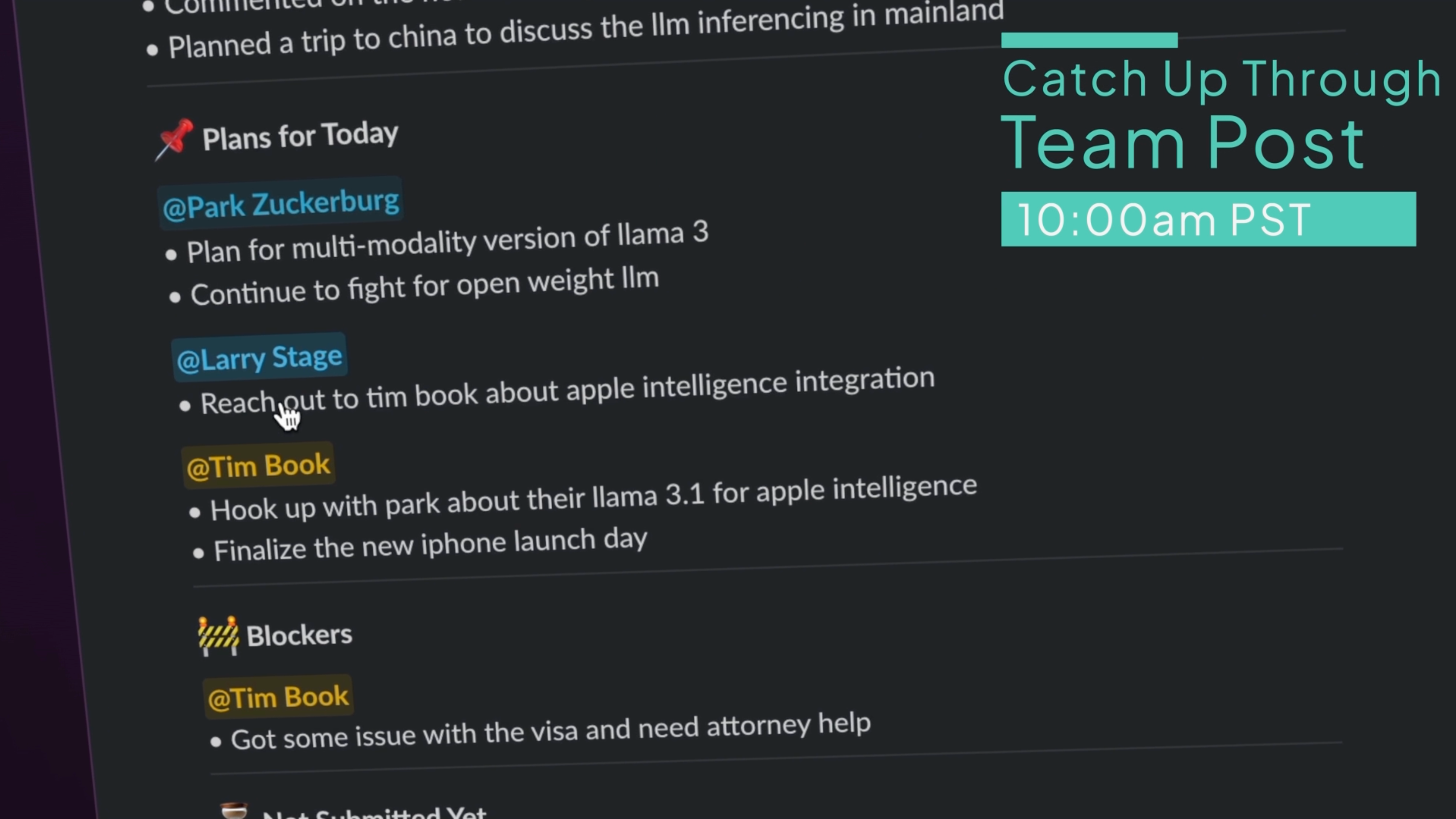 Aident.ai Mark the To-do Task completed and update project status automatically.