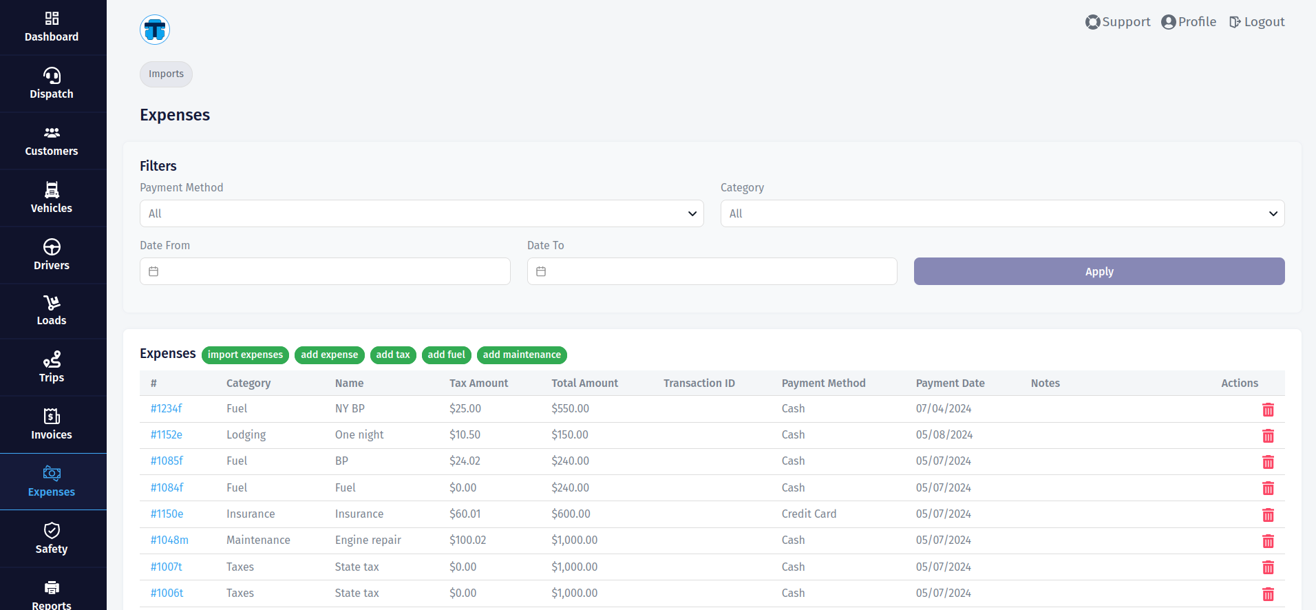 Trucking365.io 