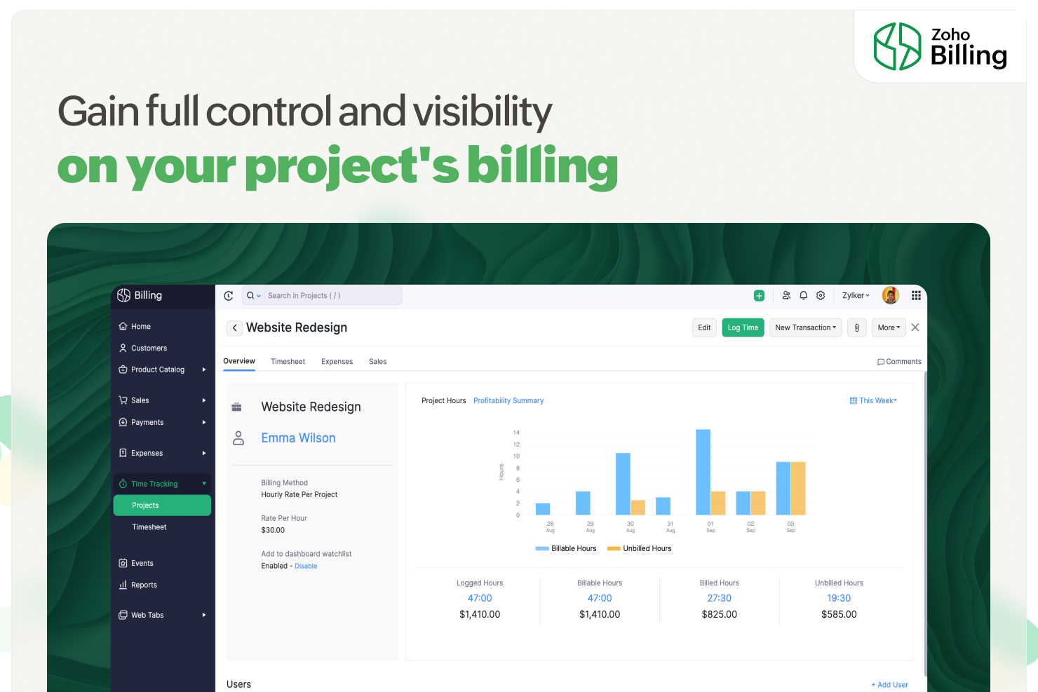 Zoho Billing 