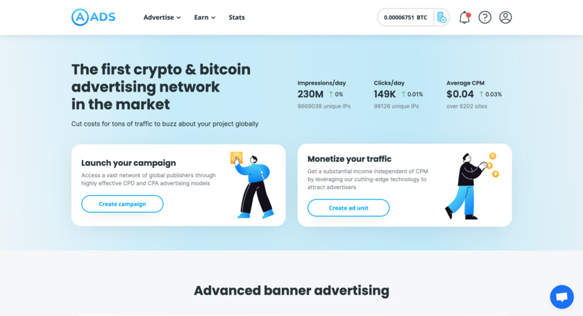 AADS Landing Page