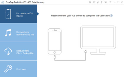 FoneDog iOS Data Recovery image