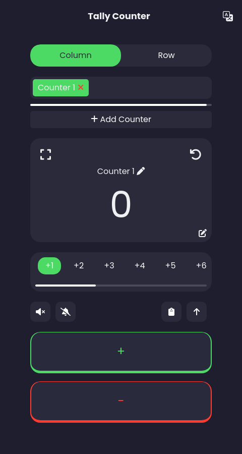Tally Counter 
