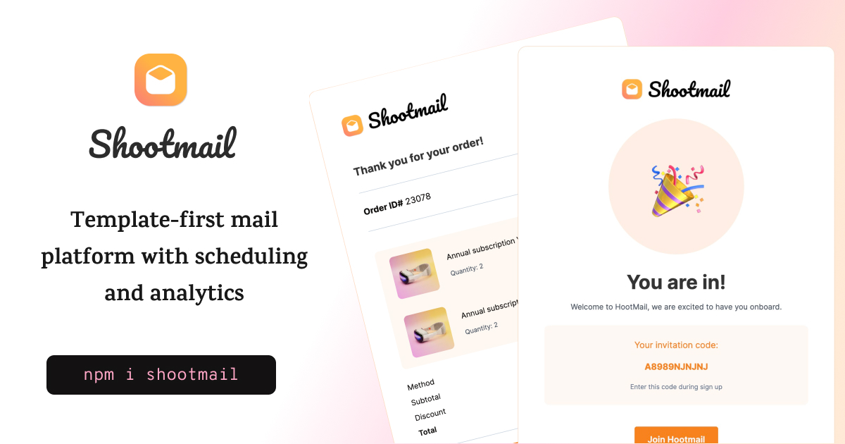 Shootmail App 